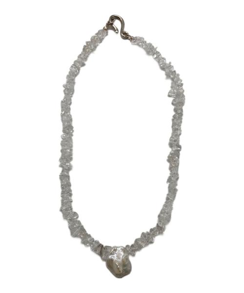 IRIS 47（イリスフォーセブン）IRIS 47 (イリスフォーセブン) ネックレス ホワイトの古着・服飾アイテム