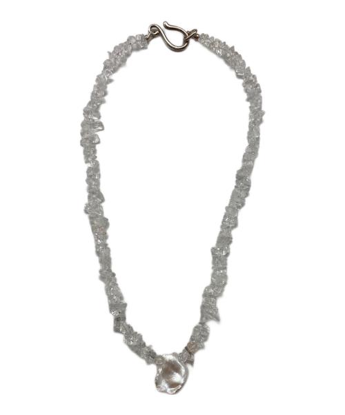 IRIS 47（イリスフォーセブン）IRIS 47 (イリスフォーセブン) ネックレス ホワイトの古着・服飾アイテム