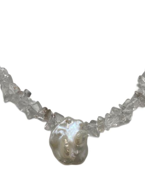 IRIS 47（イリスフォーセブン）IRIS 47 (イリスフォーセブン) ネックレス ホワイトの古着・服飾アイテム