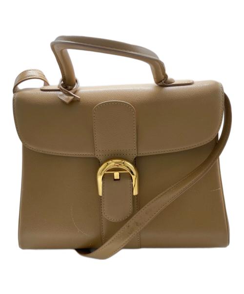 DELVAUX（デルヴォー）DELVAUX (デルヴォー) ブリヨンMM ベージュの古着・服飾アイテム