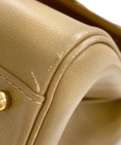 DELVAUX（デルヴォー）DELVAUX (デルヴォー) ブリヨンMM ベージュの古着・服飾アイテム