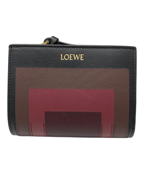 LOEWE（ロエベ）LOEWE (ロエベ) Albers コンパクトウォレット ブラックの古着・服飾アイテム