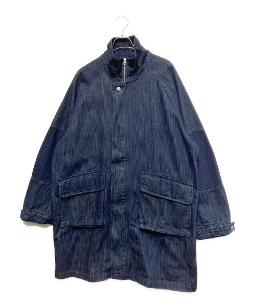 999HUMANITY（999ヒューマニティ）999HUMANITY (999ヒューマニティ) オーバーサイズデニムフィッシュテールジャケット インディゴ サイズ:FREEの古着・服飾アイテム