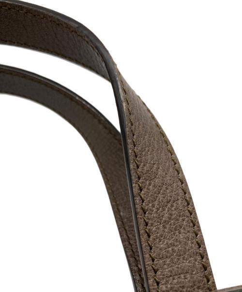 GUCCI（グッチ）GUCCI (グッチ) 2WAY GGスプリーム ベンガルプリント トートバッグ ベージュの古着・服飾アイテム