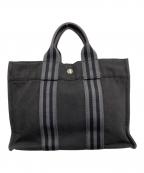 HERMESエルメス）の古着「フールトゥトートPM」｜ブラック