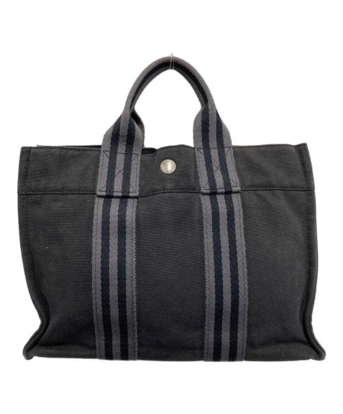 HERMES（エルメス）HERMES (エルメス) フールトゥトートPM ブラックの古着・服飾アイテム