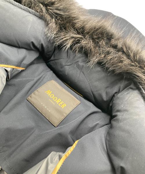 MOORER（ムーレー）MOORER (ムーレー) ダウンジャケット ブラック サイズ:54の古着・服飾アイテム