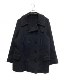 blanket（ブランケット）の古着「Pコート」｜ブラック