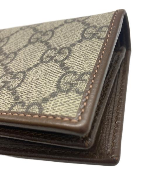 GUCCI（グッチ）GUCCI (グッチ) ホースビット1955 カードケースウォレット ベージュの古着・服飾アイテム