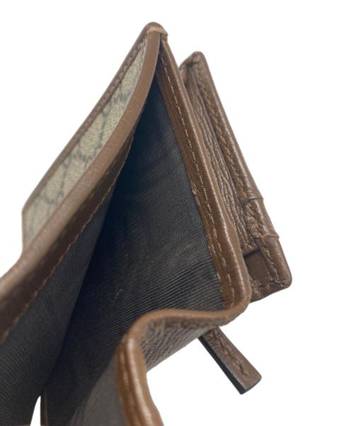 GUCCI（グッチ）GUCCI (グッチ) ホースビット1955 カードケースウォレット ベージュの古着・服飾アイテム