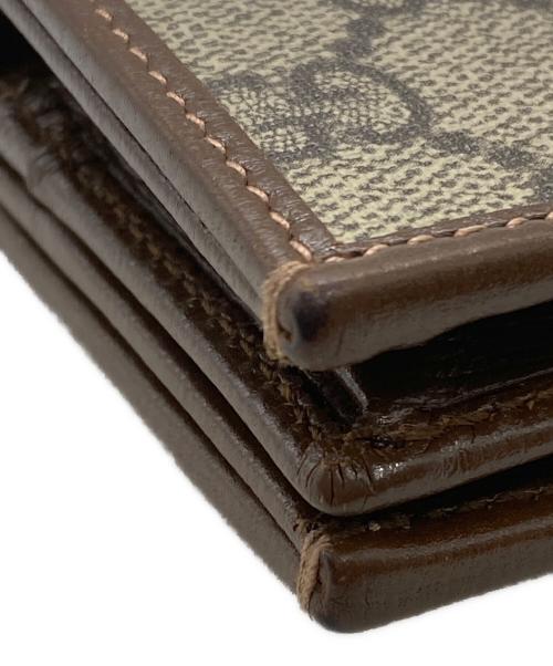 GUCCI（グッチ）GUCCI (グッチ) ホースビット1955 カードケースウォレット ベージュの古着・服飾アイテム