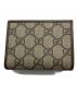 GUCCI (グッチ) ホースビット1955 カードケースウォレット ベージュ：25000円