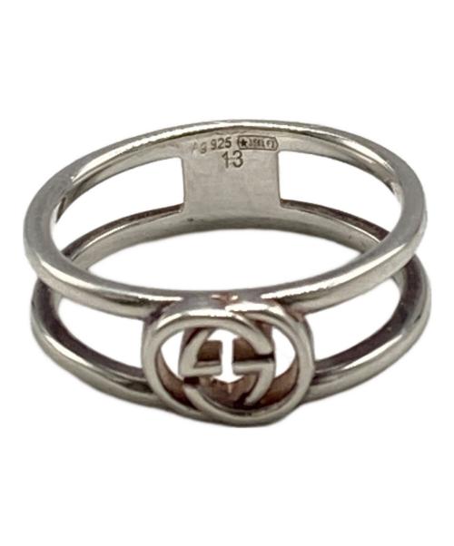 GUCCI（グッチ）GUCCI (グッチ) インターロッキングスリムG リング シルバー サイズ:13号の古着・服飾アイテム