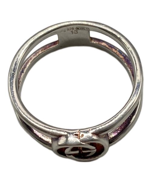 GUCCI（グッチ）GUCCI (グッチ) インターロッキングスリムG リング シルバー サイズ:13号の古着・服飾アイテム