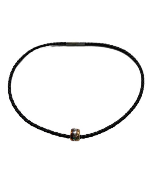 Georg Jensen（ジョージジェンセン）Georg Jensen (ジョージジェンセン) レザーチョーカー/ネックレス ブラックの古着・服飾アイテム