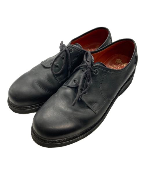 PARABOOT（パラブーツ）PARABOOT (パラブーツ) ISSEY MIYAKE (イッセイミヤケ) レザーシューズ ブラック サイズ:9 1/2(27.5-28cm)の古着・服飾アイテム