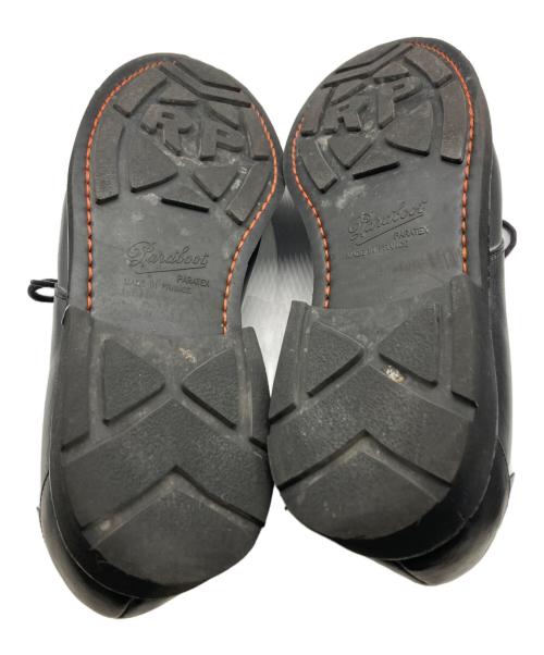 PARABOOT（パラブーツ）PARABOOT (パラブーツ) ISSEY MIYAKE (イッセイミヤケ) レザーシューズ ブラック サイズ:9 1/2(27.5-28cm)の古着・服飾アイテム