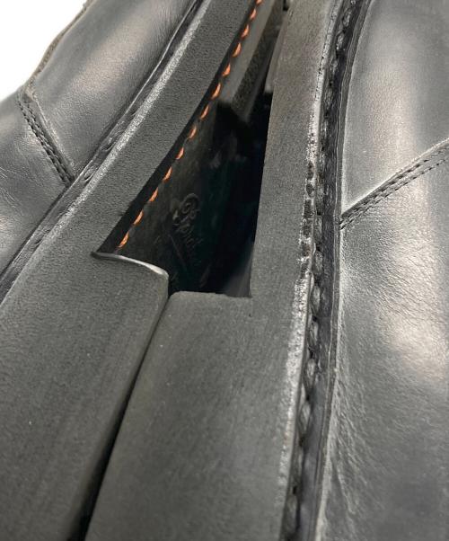 PARABOOT（パラブーツ）PARABOOT (パラブーツ) ISSEY MIYAKE (イッセイミヤケ) レザーシューズ ブラック サイズ:9 1/2(27.5-28cm)の古着・服飾アイテム