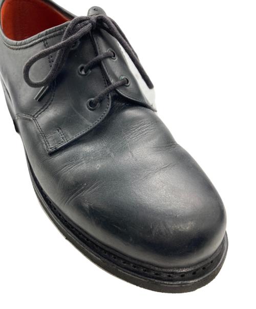 PARABOOT（パラブーツ）PARABOOT (パラブーツ) ISSEY MIYAKE (イッセイミヤケ) レザーシューズ ブラック サイズ:9 1/2(27.5-28cm)の古着・服飾アイテム