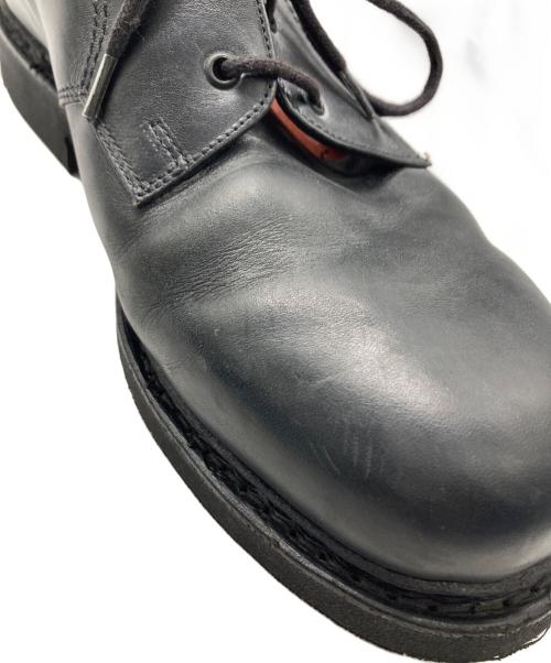 PARABOOT（パラブーツ）PARABOOT (パラブーツ) ISSEY MIYAKE (イッセイミヤケ) レザーシューズ ブラック サイズ:9 1/2(27.5-28cm)の古着・服飾アイテム