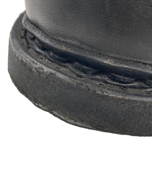 PARABOOT（パラブーツ）PARABOOT (パラブーツ) ISSEY MIYAKE (イッセイミヤケ) レザーシューズ ブラック サイズ:9 1/2(27.5-28cm)の古着・服飾アイテム