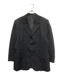 COMME des GARCONS（コムデギャルソン）の古着「3Bテーラードジャケット」｜ブラック