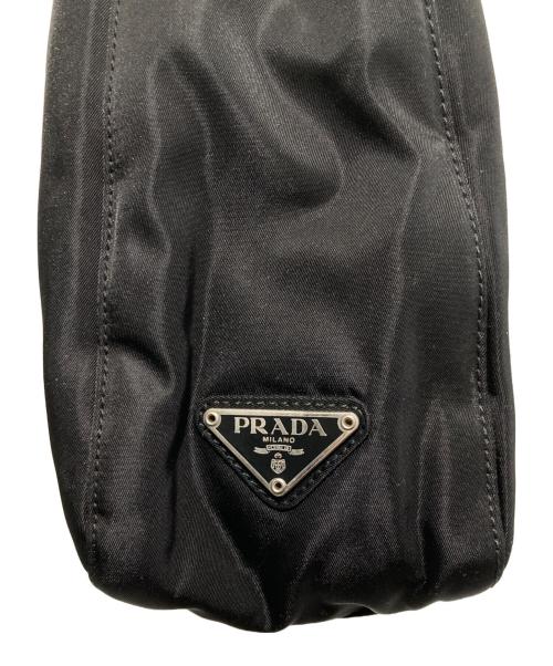 PRADA（プラダ）PRADA (プラダ) クリアハンドルトートバッグ ブラックの古着・服飾アイテム