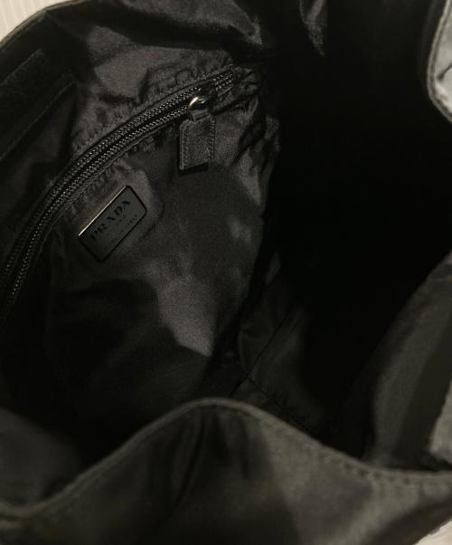 PRADA（プラダ）PRADA (プラダ) クリアハンドルトートバッグ ブラックの古着・服飾アイテム