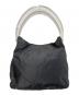 PRADA (プラダ) クリアハンドルトートバッグ ブラック：16000円