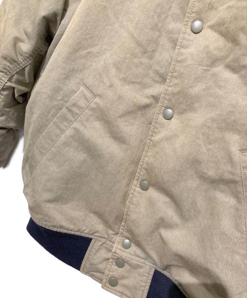 NIKE（ナイキ）NIKE (ナイキ) stussy (ステューシー) REVERSIBLE VARSITY JACKET カーキ サイズ:Sの古着・服飾アイテム