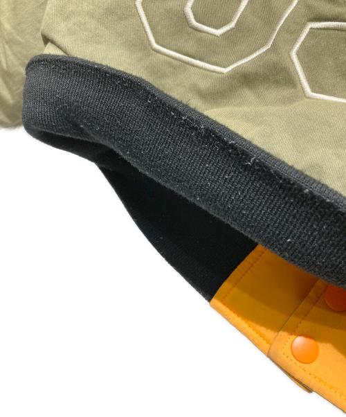 NIKE（ナイキ）NIKE (ナイキ) stussy (ステューシー) REVERSIBLE VARSITY JACKET カーキ サイズ:Sの古着・服飾アイテム