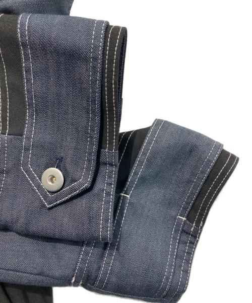 UN3D.（アンスリード）UN3D. (アンスリード) DENIM DETAIL DOCKING TENT CT ネイビー サイズ:38 未使用品の古着・服飾アイテム