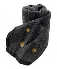 LOUIS VUITTON（ルイ ヴィトン）の古着「シルクストール」｜ブラック