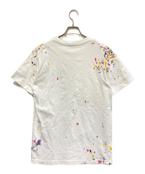 Christian Dior（クリスチャン ディオール）Christian Dior (クリスチャン ディオール) ペイント加工Tシャツ ホワイト サイズ:Sの古着・服飾アイテム