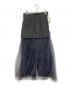 Whim Gazette（ウィムガゼット）の古着「チュールキリカエスカート/チュールスカート」｜ブラック