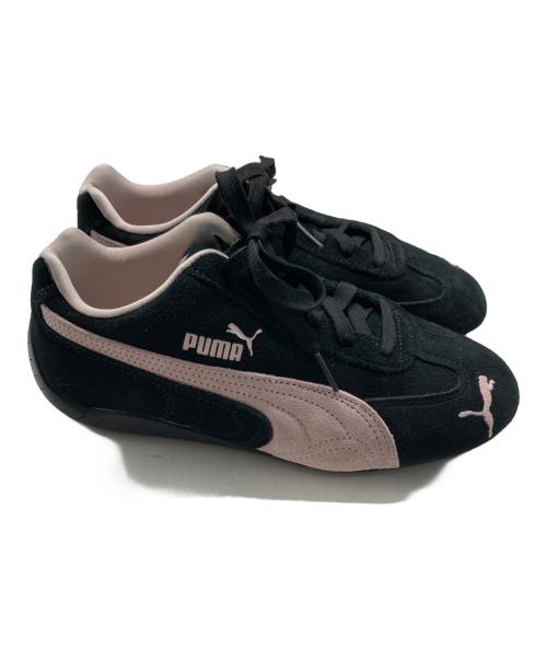 PUMA（プーマ）PUMA (プーマ) SPEEDCAT OG ブラック×ピンク サイズ:23の古着・服飾アイテム