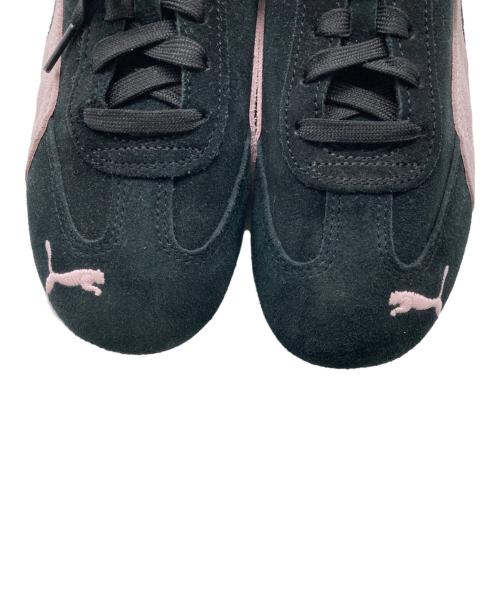 PUMA（プーマ）PUMA (プーマ) SPEEDCAT OG ブラック×ピンク サイズ:23の古着・服飾アイテム