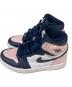 NIKE (ナイキ) Air Jordan 1 Retro High OG ネイビー×ピンク サイズ:23：7000円