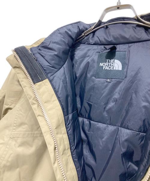 THE NORTH FACE（ザ ノース フェイス）THE NORTH FACE (ザ ノース フェイス) THE NORTH FACE(ザ ノース フェイス) エクスプローラーパーカートリクライメイトジャケット ベージュ サイズ:Lの古着・服飾アイテム