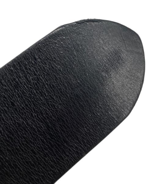 DIESEL（ディーゼル）DIESEL (ディーゼル) レザーベルト ブラックの古着・服飾アイテム