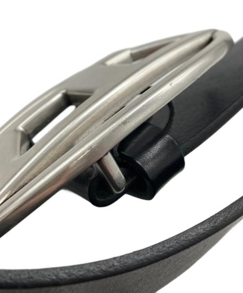 DIESEL（ディーゼル）DIESEL (ディーゼル) レザーベルト ブラックの古着・服飾アイテム