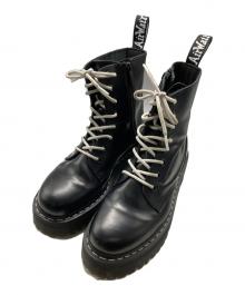 Dr.Martens（ドクターマーチン）の古着「JADON ホワイトステッチ 8 ホール ブーツ」｜ブラック