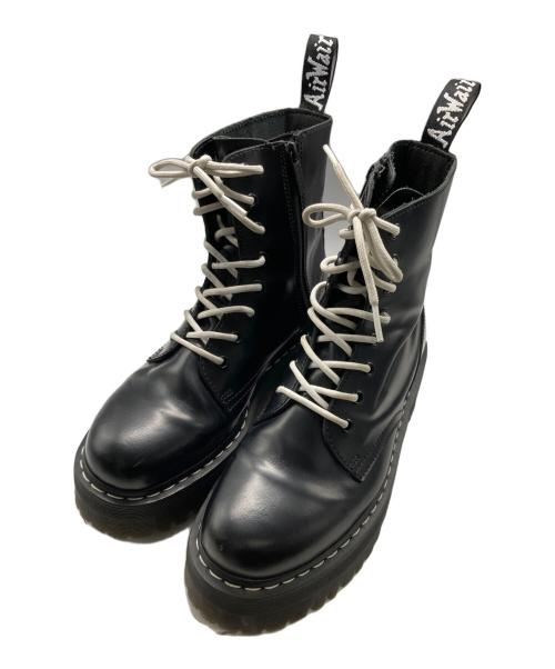 Dr.Martens（ドクターマーチン）Dr.Martens (ドクターマーチン) JADON ホワイトステッチ 8 ホール ブーツ ブラック サイズ:UK8の古着・服飾アイテム