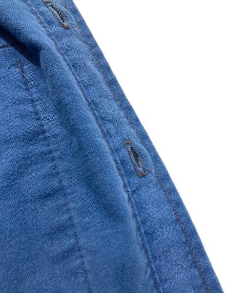 FIVE BROTHER（ファイブブラザー）FIVE BROTHER (ファイブブラザー) シャモアクロスシャツ ブルー サイズ:Mの古着・服飾アイテム