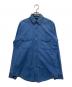 FIVE BROTHER（ファイブブラザー）の古着「シャモアクロスシャツ」｜ブルー