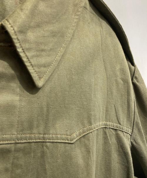 ミリタリーコート（ミリタリーコート）ミリタリーコート (ミリタリーコート) ミリタリーコート オリーブ サイズ:46の古着・服飾アイテム