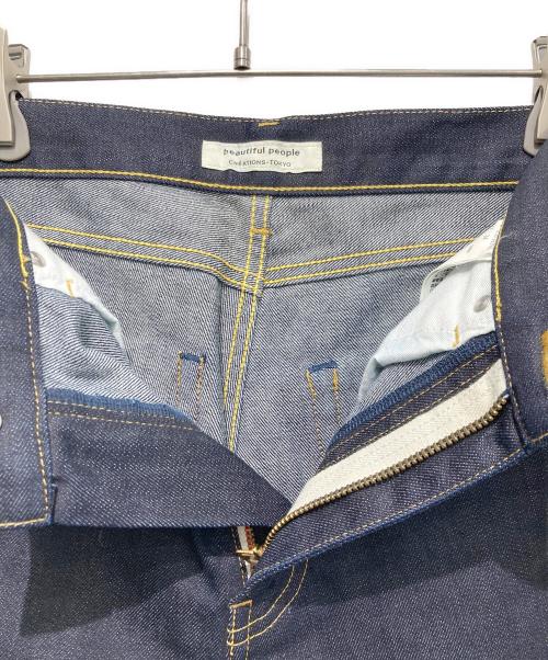 beautiful people（ビューティフルピープル）beautiful people (ビューティフルピープル) デニムパンツ ネイビー サイズ:34の古着・服飾アイテム