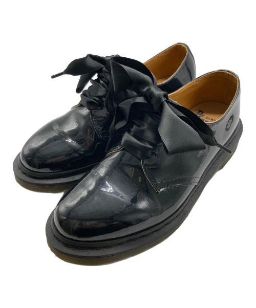 Dr.Martens（ドクターマーチン）Dr.Martens (ドクターマーチン) BEAMS (ビームス) パテント3eyeシューズ ブラック サイズ:25cmの古着・服飾アイテム