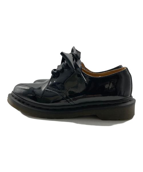 Dr.Martens（ドクターマーチン）Dr.Martens (ドクターマーチン) BEAMS (ビームス) パテント3eyeシューズ ブラック サイズ:25cmの古着・服飾アイテム