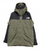 THE NORTH FACEザ ノース フェイス）の古着「マウンテンライトジャケット」｜グリーン×ブラック